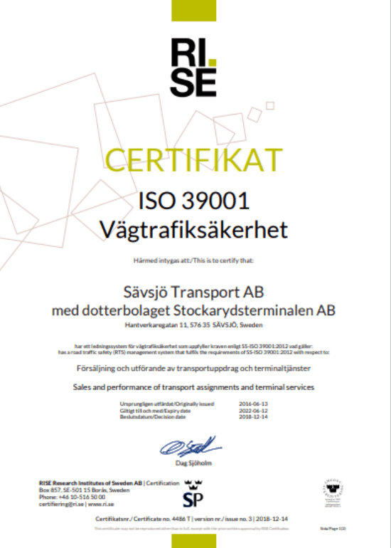 ISO39001